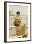 Idleness, 1900-John William Godward-Framed Giclee Print