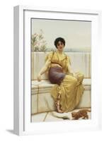 Idleness, 1900-John William Godward-Framed Giclee Print