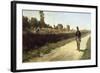 Idleness and Work, 1863-Michele Cammarano-Framed Giclee Print