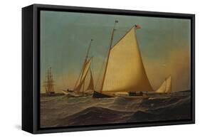 Idler, 1886-Antonio Jacobsen-Framed Stretched Canvas