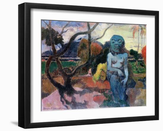 Idol, 1898-Paul Gauguin-Framed Giclee Print