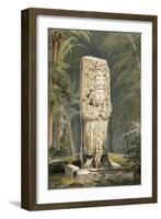 Idol at Copan-Frederick Catherwood-Framed Giclee Print