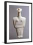 Idol in Marble from Island of Syros, Greece, Cycladic Civilization, 3500-1050 Bc-null-Framed Giclee Print