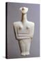 Idol in Marble from Island of Syros, Greece, Cycladic Civilization, 3500-1050 Bc-null-Stretched Canvas