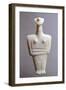 Idol in Marble from Island of Syros, Greece, Cycladic Civilization, 3500-1050 Bc-null-Framed Giclee Print