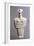Idol in Marble from Island of Syros, Greece, Cycladic Civilization, 3500-1050 Bc-null-Framed Giclee Print