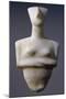 Idol in Paros Marble from Syros, Greece. Cycladic Civilization, 3500-1050 BC-null-Mounted Giclee Print