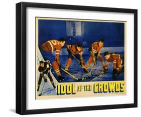 Idol of the Crowds, 1944-null-Framed Art Print