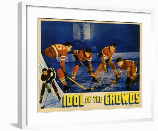 Idol of the Crowds, 1944-null-Framed Art Print