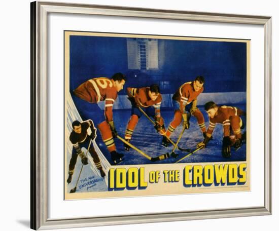 Idol of the Crowds, 1944-null-Framed Art Print