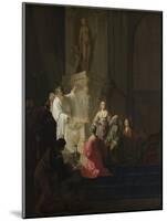 Idolatry of King Solomon-Willem de Poorter-Mounted Art Print