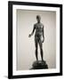 Idolino, Bronze Statue of Athlete, Copy from Greek Original of 5th Century B.C.-null-Framed Giclee Print