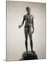 Idolino, Bronze Statue of Athlete, Copy from Greek Original of 5th Century B.C.-null-Mounted Giclee Print