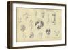 Idols from Mr Shapira's Collection, Plate 7, 1872-Claude Conder-Framed Giclee Print