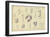 Idols from Mr Shapira's Collection, Plate 7, 1872-Claude Conder-Framed Giclee Print