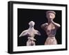 Idols, Terracotta Statues from Petsofa and Chamaizi-null-Framed Giclee Print