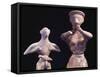 Idols, Terracotta Statues from Petsofa and Chamaizi-null-Framed Stretched Canvas