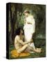 Idyll, 1851-52-William Adolphe Bouguereau-Stretched Canvas