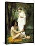 Idyll, 1851-52-William Adolphe Bouguereau-Framed Stretched Canvas