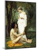 Idyll, 1851-52-William Adolphe Bouguereau-Mounted Giclee Print