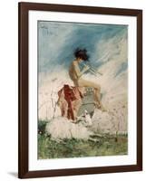 Idyll, 1868-Maria Fortuny-Framed Giclee Print