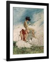 Idyll, 1868-Maria Fortuny-Framed Giclee Print