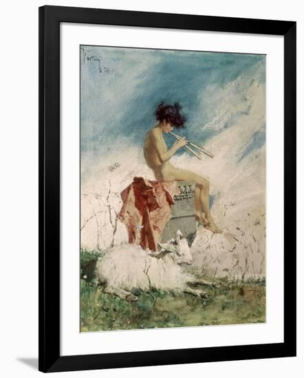 Idyll, 1868-Maria Fortuny-Framed Giclee Print