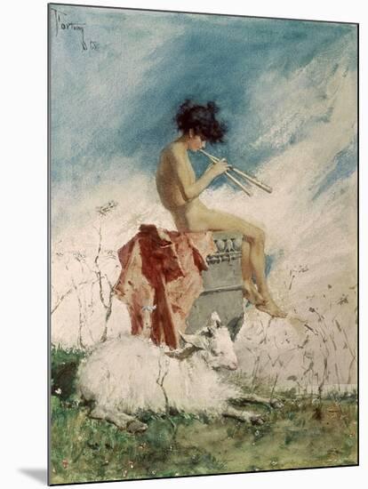 Idyll, 1868-Maria Fortuny-Mounted Giclee Print