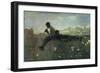 Idyll, 1882-1883-Giovanni Segantini-Framed Giclee Print