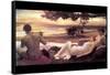 Idyll-Frederick Leighton-Framed Stretched Canvas