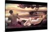 Idyll-Frederick Leighton-Stretched Canvas