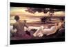 Idyll-Frederick Leighton-Framed Art Print