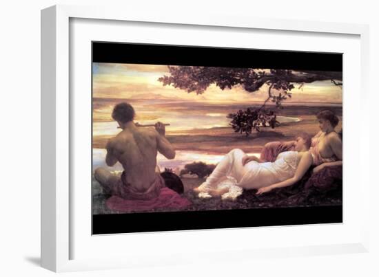 Idyll-Frederick Leighton-Framed Art Print