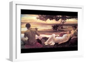 Idyll-Frederick Leighton-Framed Art Print