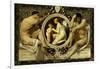 Idyll-Gustav Klimt-Framed Giclee Print