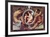 Idyll-Gustav Klimt-Framed Art Print