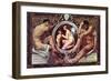 Idyll-Gustav Klimt-Framed Art Print