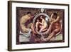 Idyll-Gustav Klimt-Framed Art Print