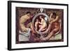 Idyll-Gustav Klimt-Framed Art Print