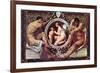 Idyll-Gustav Klimt-Framed Premium Giclee Print