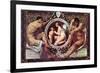 Idyll-Gustav Klimt-Framed Premium Giclee Print