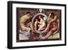 Idyll-Gustav Klimt-Framed Premium Giclee Print