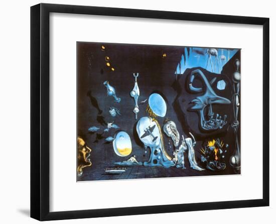 Idylle Atomique-Salvador Dalí-Framed Art Print