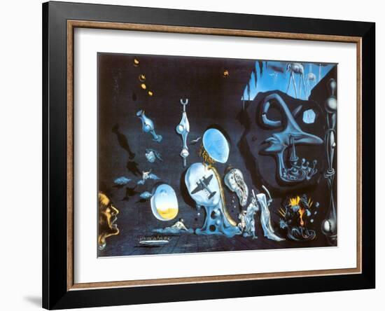 Idylle Atomique-Salvador Dalí-Framed Art Print