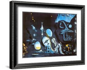 Idylle Atomique-Salvador Dalí-Framed Art Print