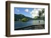 Idyllic bay in Pago Pago, Tutuila, American Samoa.-Jerry Ginsberg-Framed Photographic Print