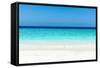 Idyllic Beach in the Maldives-John Harper-Framed Stretched Canvas