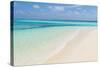 Idyllic Beach in the Maldives-John Harper-Stretched Canvas