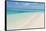 Idyllic Beach in the Maldives-John Harper-Framed Stretched Canvas