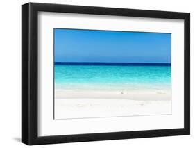 Idyllic Beach in the Maldives-John Harper-Framed Photographic Print